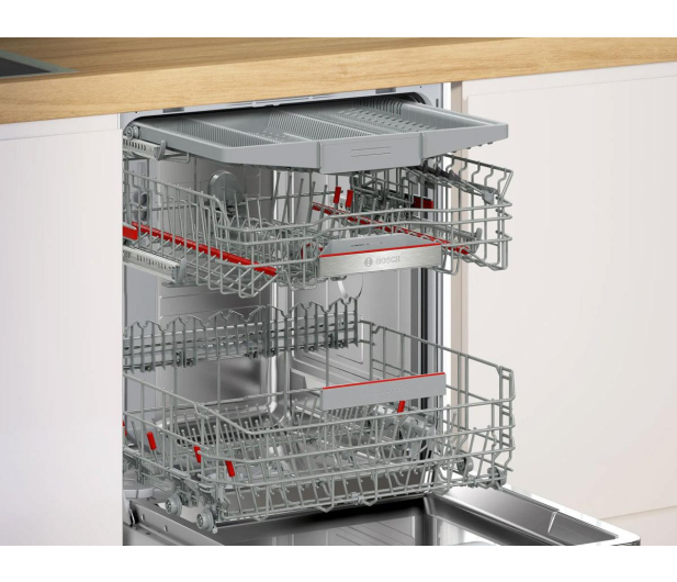 Zmywarka BOSCH SMD6ECX21 60cm, 14kpl, EfficientDry, MaxFlex, Home Connect, TimeLight, ExtraClean Zone ,3kosz - 1507673 - zdjęcie 4